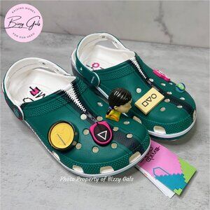 Crocs X Netflix Squid Game Classic Clog W9 M7 Limited Edition Rare